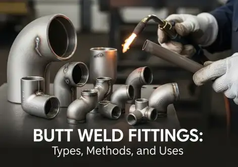 Butt Weld Fittings: Types, Methods, and Uses